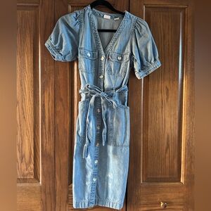 Levi’s button up dress